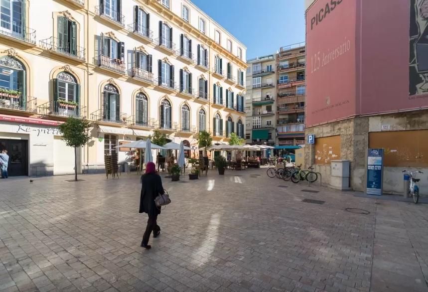 Plaza Picasso Appartement Málaga Buitenkant foto